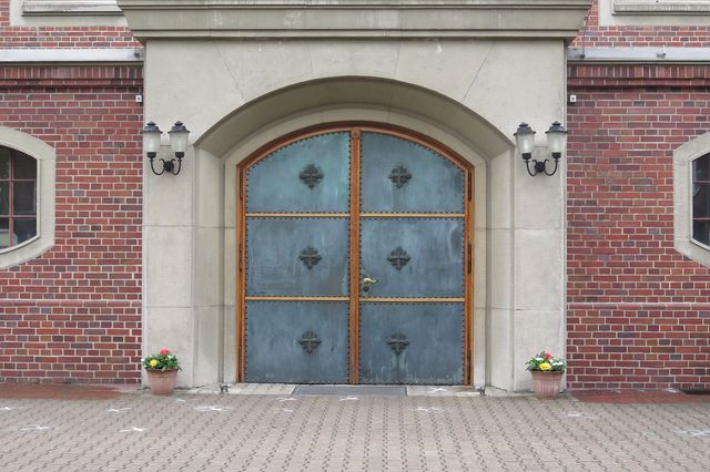 Salvator Haupteingang Kirche
