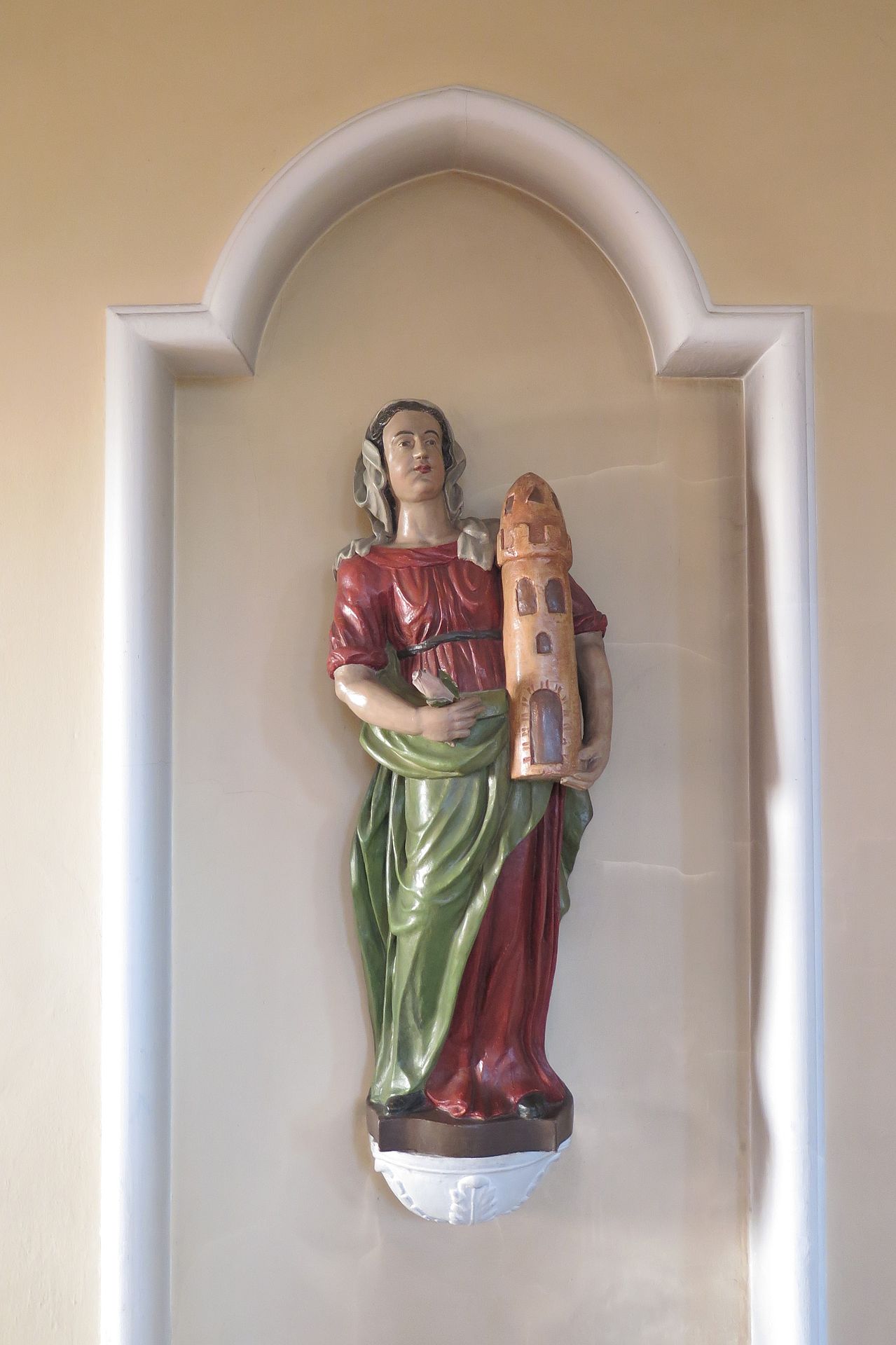 Statue von der Hl. Barbara