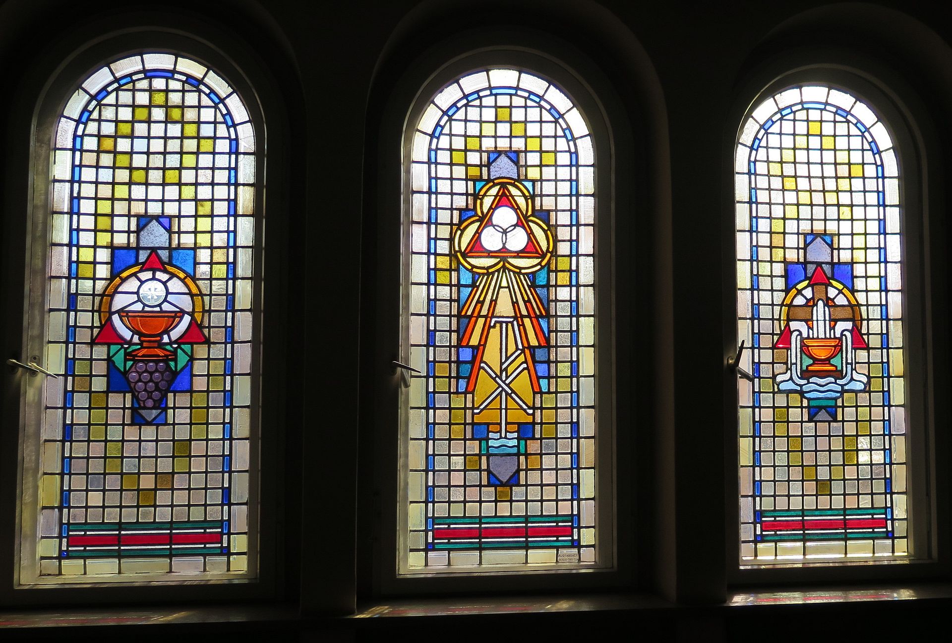 Fenster der oberen Seitenkapelle