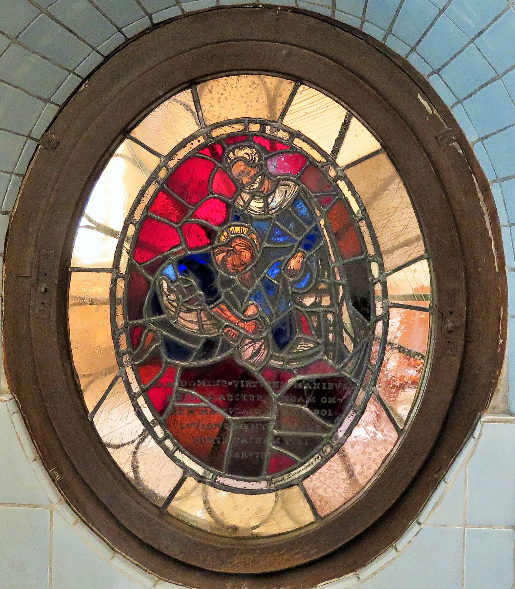 Salvator Sakristeifenster