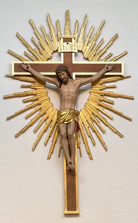 Jesus am Kreuz